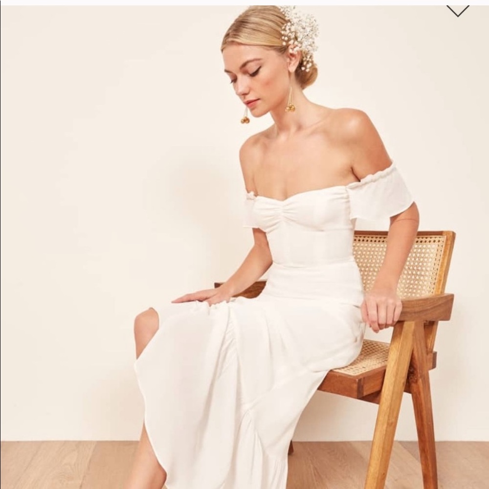 Reformation butterfly dress